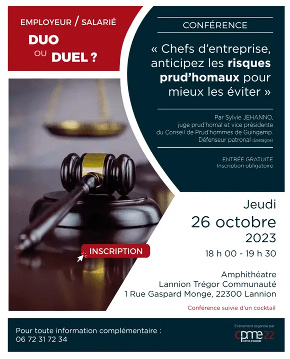 Conférence sur les risques prud’homaux